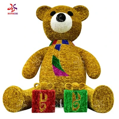 „Lumibear Majesty“: milžiniško meškos skulptūros lempa pareiškimų apšvietimui